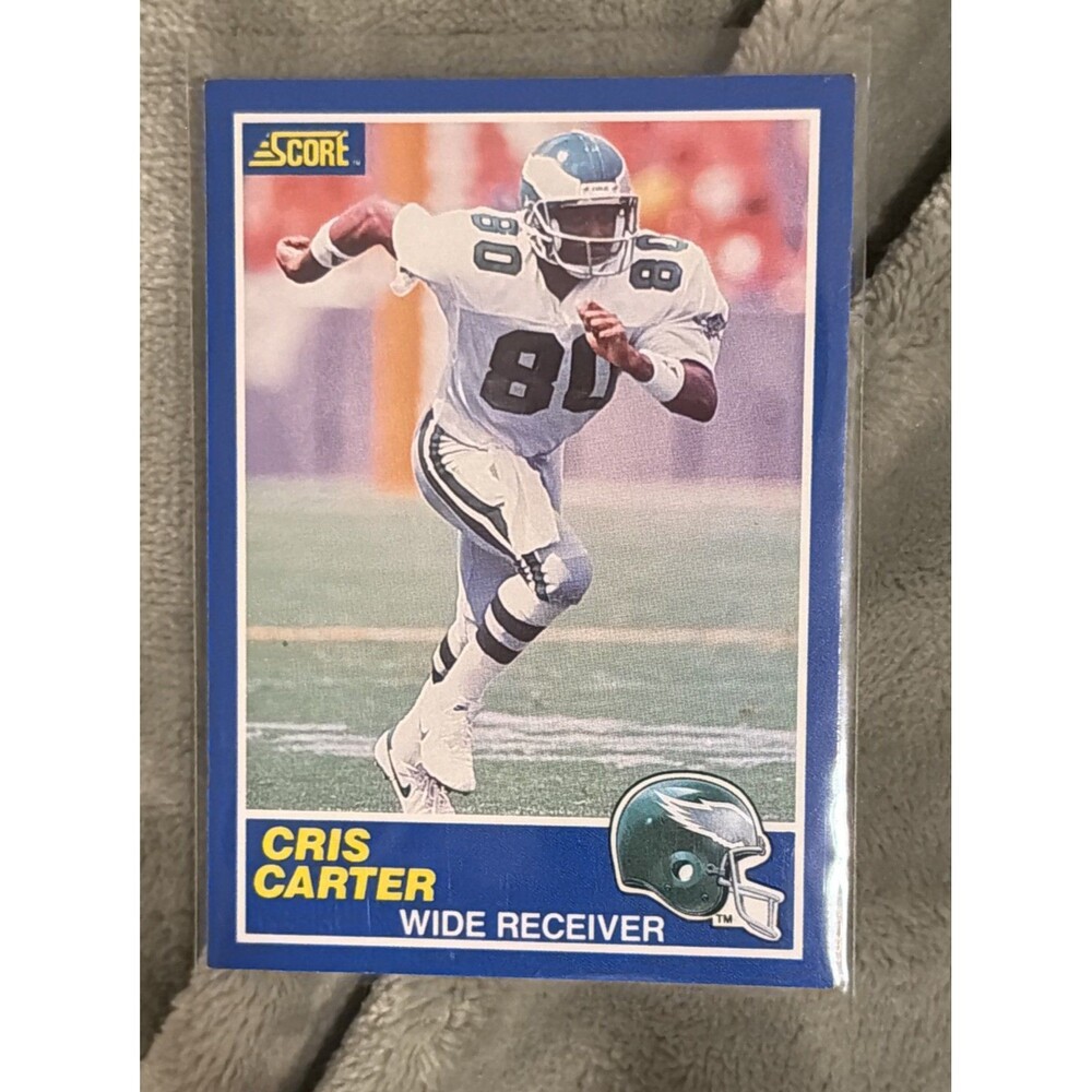1989 Score - Cris Carter #72 (RC)